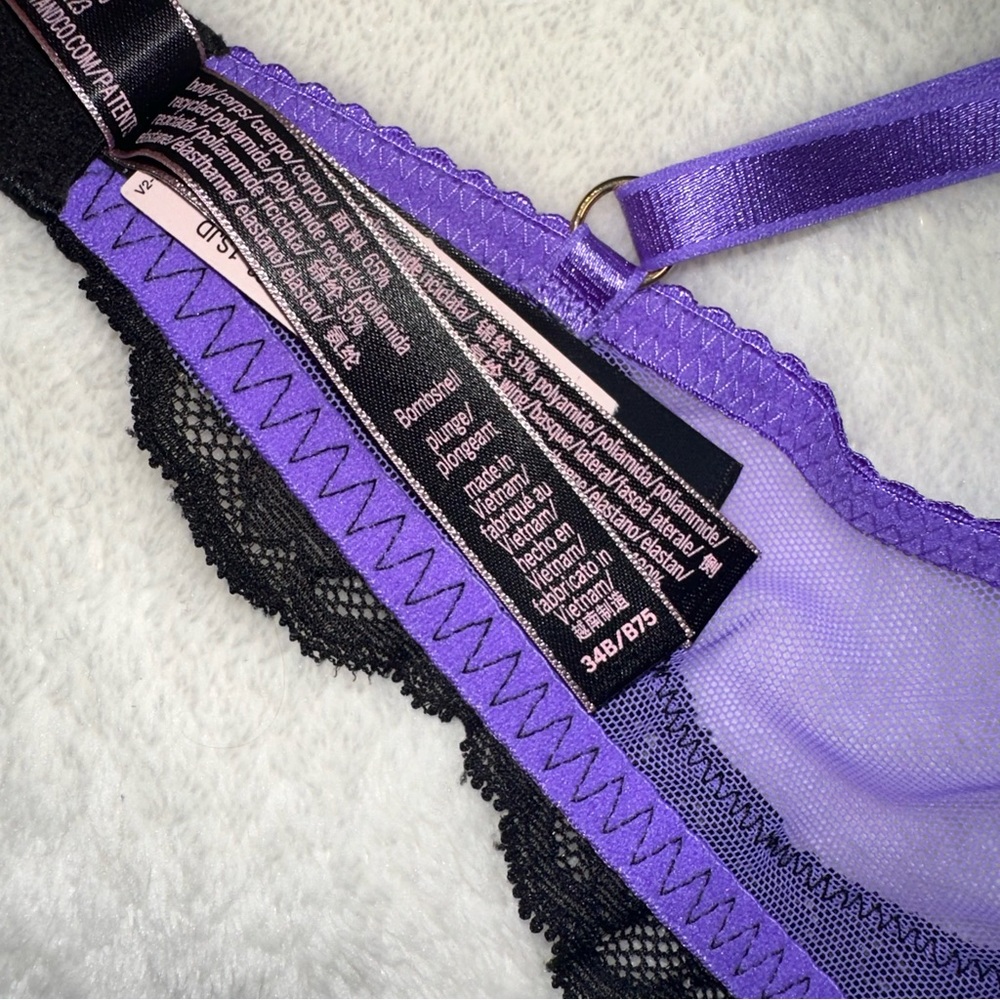 NWT! Victoria’s Secret Bombshell Bra & Cheeky Panty! - Picture 6 of 11